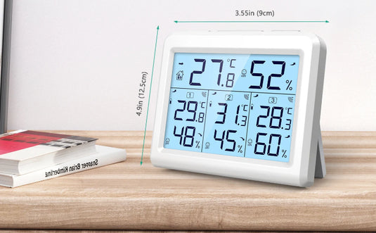 thermomètre intérieur extérieur sans fil