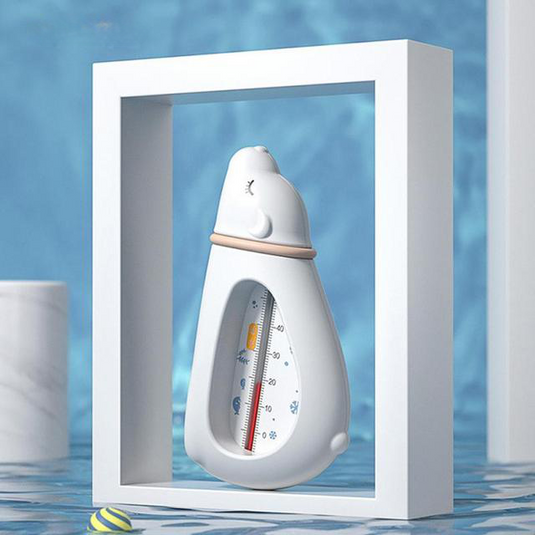Thermomètre Bain Bébé Blanc