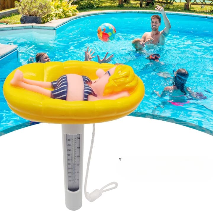 Thermomètre Flottant de Piscine, Pool Thermomètre avec Corde, Mignon Thermomètre Utilisé Thermomètre Flottant de Piscine, Pool Thermomètre avec Corde, Mignon Thermomètre Utilisé