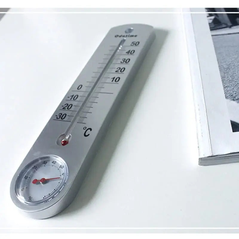 Thermomètre Mural Décoratif en Celsius et Farenheit ou à Poser
