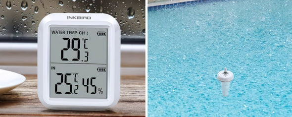 Comment changer les pile d'un thermomètre connecté pour piscine