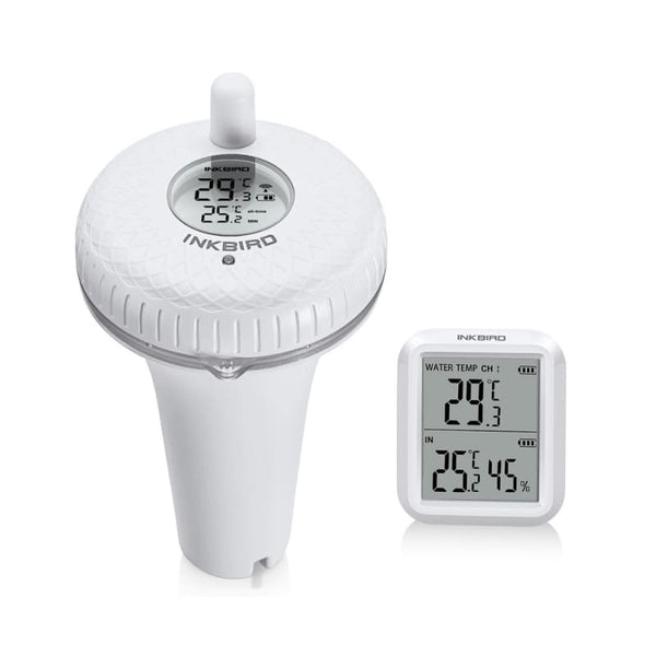 Thermomètre Piscine Flottant Numérique Sans Fil - Étanche Avec Alarme - Contrôle Précis Pour Piscine, Baignoire, Bain De Glace