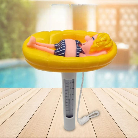 Thermomètre Piscine Rigolo