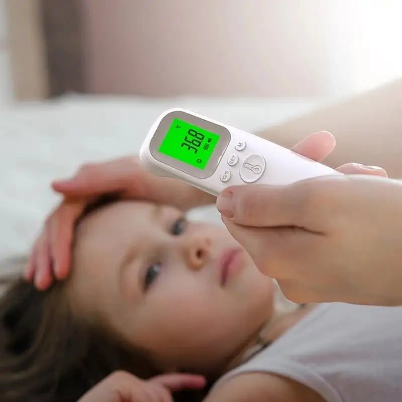 Thermomètre Auriculaire à Infrarouge Blanc Alecto - Enfant