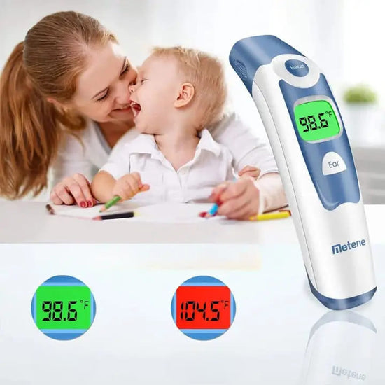 Thermomètre, thermomètre auriculaire pour enfants, thermomètre frontal pour  adultes thermomètre bébé avec alarme de fièvre rapide et précis, idéal