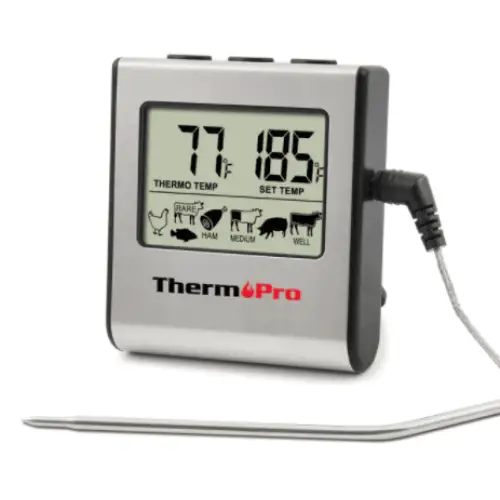 Bbq Meat Thermomètre Sans Fil 4 Sondes Rétro-Éclairage avec Minuterie  Barbecue Grill Four Cuisine Cuisson Viande Thermomètre Fonction d’alarme