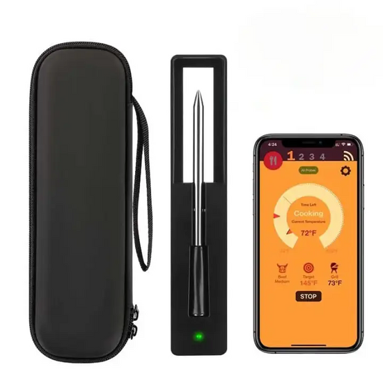 Chef IQ Thermomètre Intelligent et Hub Lot de 2 Sondes Étanche Lave Chef IQ Thermomètre Intelligent et Hub Lot de 2 Sondes Étanche Lave