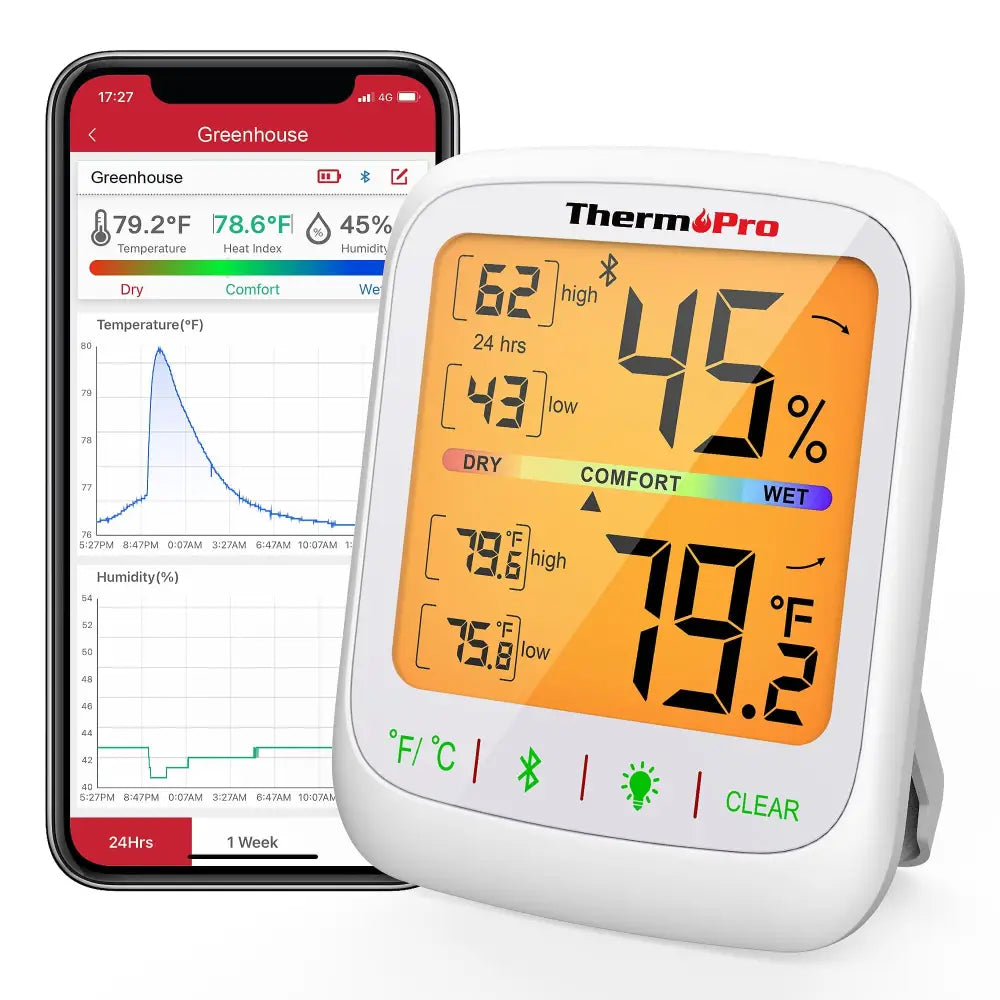 Achetez un thermomètre connecté Bluetooth –