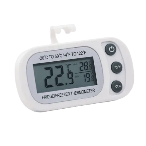 Thermomètre LCD Digital 12V + Sonde Température Durite 18mm