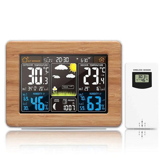 Station météo Yokuli Mini thermomètre numérique d'intérieur